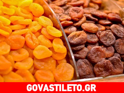 Η θρεπτική αξία των αποξηραμένων φρούτων